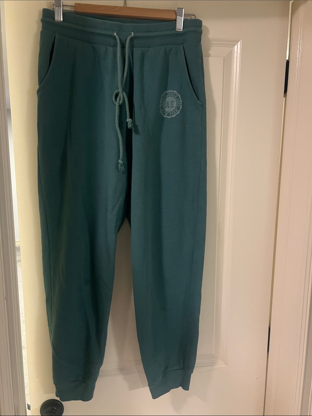 American Eagle Outfitters Teal Green women’s Jogger Sweatpants